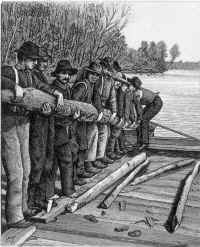 Shipping an oar