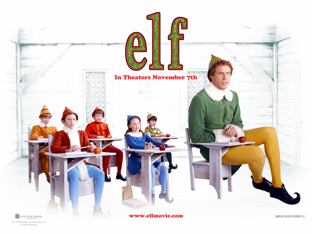 Elf Movie Poster Elf Movie Poster