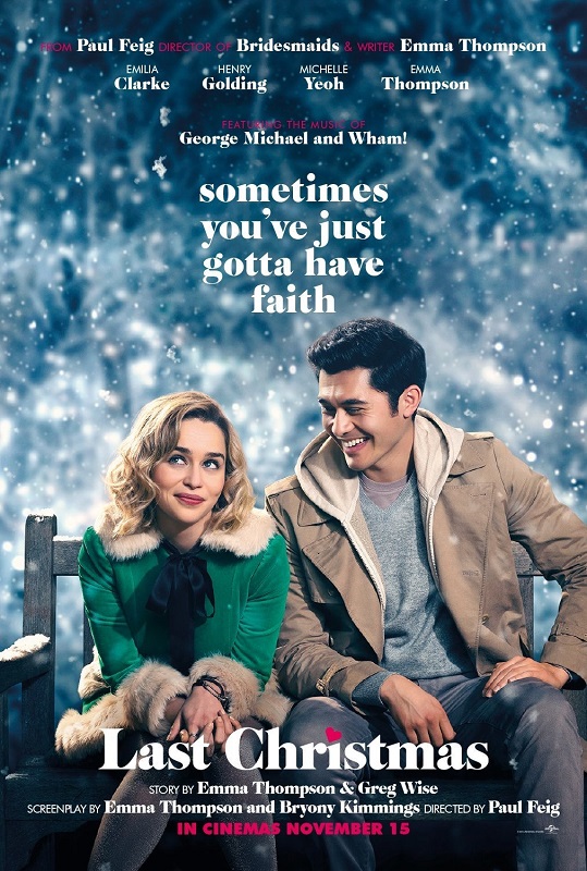 Last Christmas movie poster Last Christmas movie poster