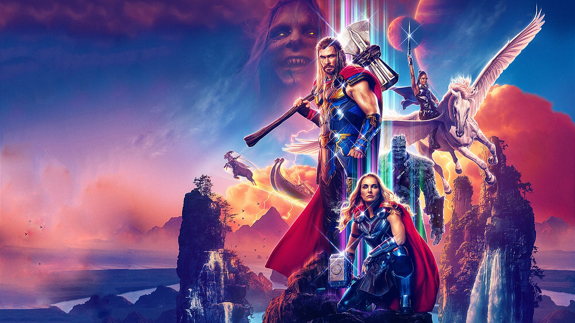 Thor: Love and Thunder movie poster Thor: Love and Thunder movie poster
