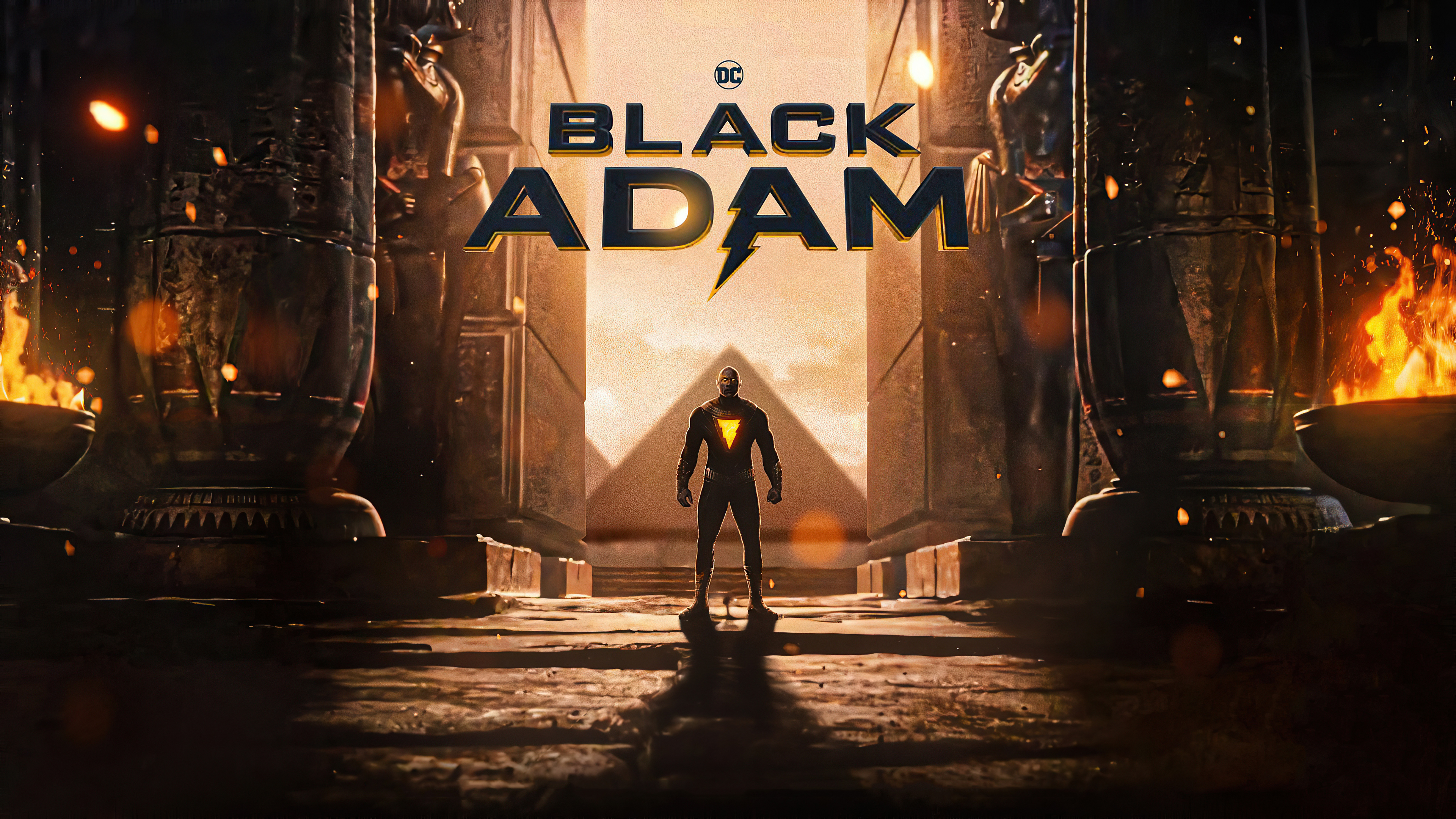 Black Adam movie poster