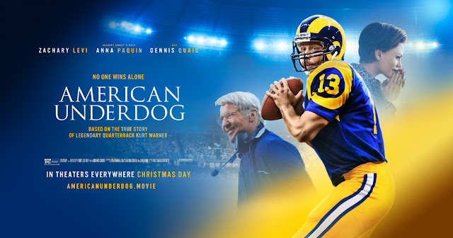 American Underdog movie poster American Underdog movie poster