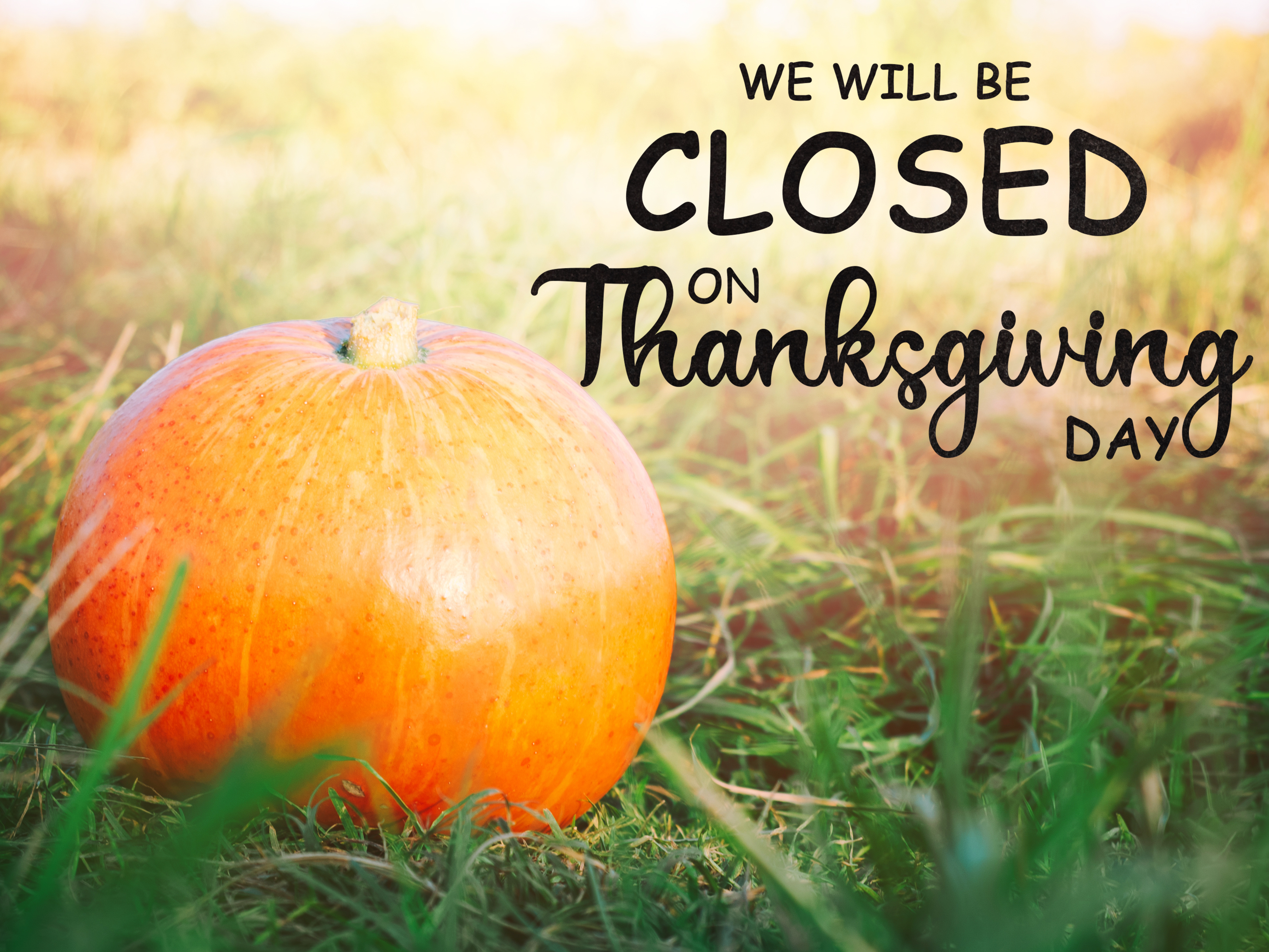 McMillan Library closed on Thanksgiving