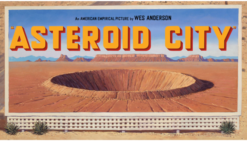 Asteroid City movie poster