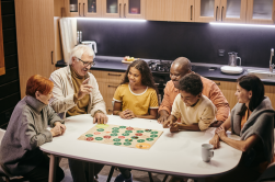 Family Playing Game