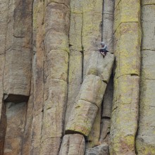 Devil's Tower Climber -- Andy Barnett