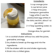 Citrus Fizz Mocktail