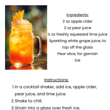 Mocktail Orchard Spritzer