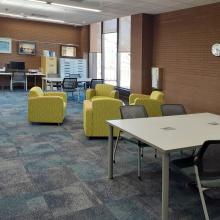 Our quiet study corner houses our local history and genealogy collections.