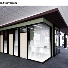 Three study / tutorial rooms for 1-2 people.