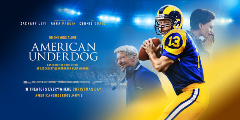 American Underdog movie poster