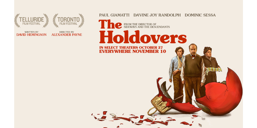 The Holdovers movie poster
