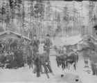 Lumber camp near Wisconsin Rapids