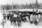 Lumber camp near Wisconsin rapids